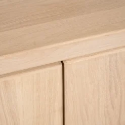 TV-meubel Chester Naturel - 215x55x40 cm