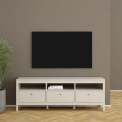 TV-meubel Dallas Taupe - 152x55x39 cm