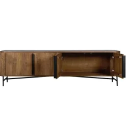 TV-meubel Rego Bruin - 177x50x40 cm