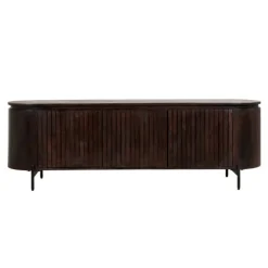 TV-meubel Viktor Donkerbruin - 175x56x43 cm