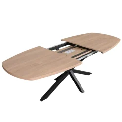 Uitschuifbare Eettafel Vieuw Old Oak - 200/257x102