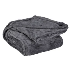 Unique Living Plaid Justin Grijs - 150x200 cm