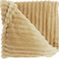 Unique Living Plaid Lex Lichtbruin - 150x200 cm