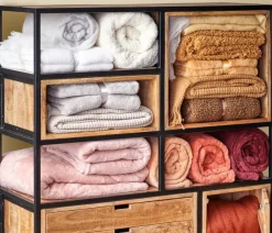 Unique Living Plaid Teddy Ivoor - 150x200 cm