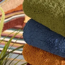 Unique Living Plaid Teddy Bruin - 150x200 cm