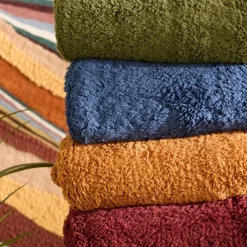 Unique Living Plaid Teddy Bruin - 150x200 cm