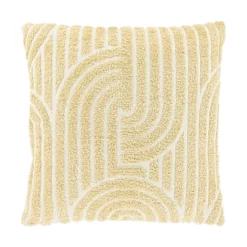 Unique Living Sierkussen Ziza Crème - 45x45 cm