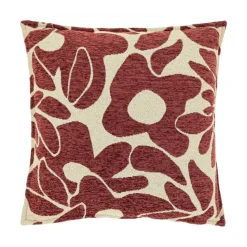 Unique Living Sierkussen Lies Roodbruin - 45x45 cm