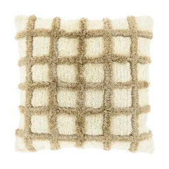Unique Living Sierkussen Fenne Beige - 45x45 cm