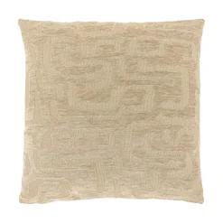Unique Living Sierkussen Liam Greige - 45x45 cm