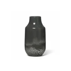 Vaas Atlas Donkergrijs - 27 cm hoog