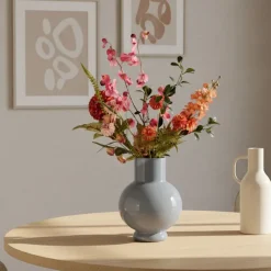 Vaas Deborah Grijs - 39 cm hoog