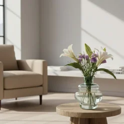 Vaas Denise Helder - 25 cm hoog