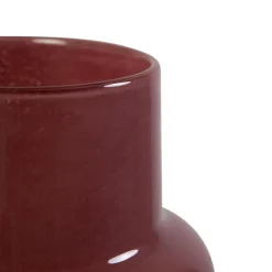 Vaas Pien Bordeaux - 25 cm hoog
