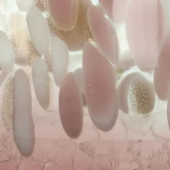 Vaas Vlek Oudroze - 21 cm hoog