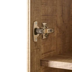 Vitrinekast Culemborg Naturel - 121x200x45 cm