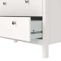 Vitrinekast Dallas Wit - 79x199x33 cm