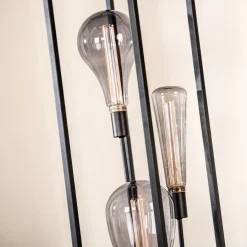 Vloerlamp Gable Zwart - 3 x E27 - 160 cm hoog