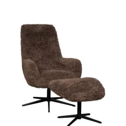 Voetenbank Cardigan Bruin