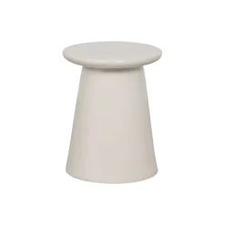 VTwonen Bijzettafel Button Wit - Ø 35 cm