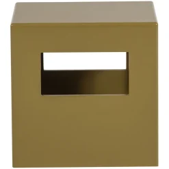 VTwonen Bijzettafel Modern Honinggeel - 40x40 cm