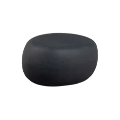 VTwonen Bijzettafel Pebble Antraciet - 65x49 cm