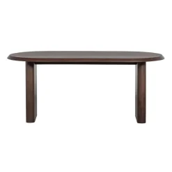 VTwonen Eettafel Ellips Bruin - 180x90 cm