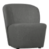 VTwonen Fauteuil Lofty Donkergrijs