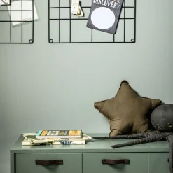 VTwonen Kistbank Stage Groen - 120x36x50 cm