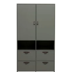 VTwonen Kledingkast Stage Groen - 103x185x40 cm