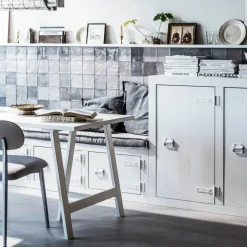 VTwonen Tafelblad Panel Wit - 220x80 cm