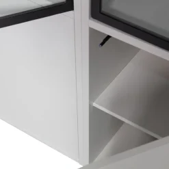 VTwonen Vitrinekast Basic Mist - 101x230x40 cm