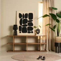 Wandkast Anam Bruin - 170x70x28 cm