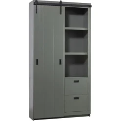 VTwonen Wandkast Barn Groen