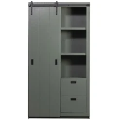 VTwonen Wandkast Barn Groen