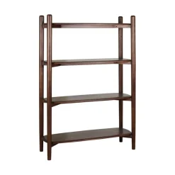 Wandkast Boogie Donkerbruin - 110x170x40 cm