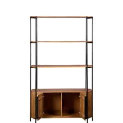 Wandkast Rego Bruin - 98x171x35 cm