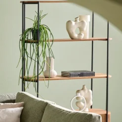 Wandkast Rego Bruin - 98x171x35 cm