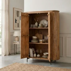 Wandkast Viktor Lichtbruin - 115x150x40 cm