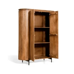 Wandkast Viktor Lichtbruin - 115x150x40 cm