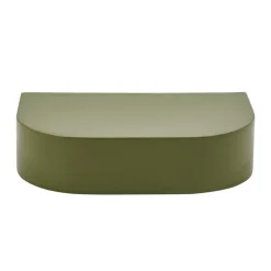 Wandplank Disk Groen - 30x20 cm