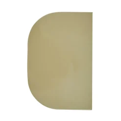 Wandplank Disk Olijfgroen - 30x20 cm