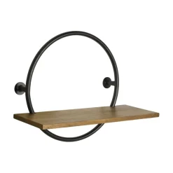 Wandrek Aurano Mango / Zwart - Ø 45 cm