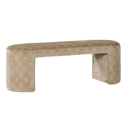 WOOOD Bank Jacob Beige - 130x46 cm