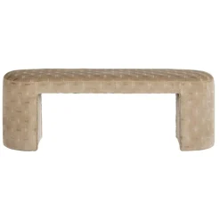 WOOOD Bank Jacob Beige - 130x46 cm