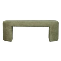 WOOOD Bank Jacob Olijfgroen - 130x46 cm