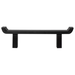 WOOOD Bank Lox Zwart - 183 cm