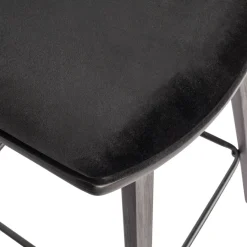 WOOOD Barkruk Senn Zwart