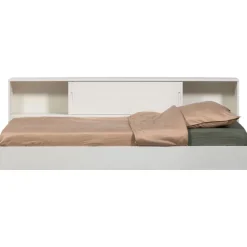 WOOOD Bed Carter Wit - 90x200 cm