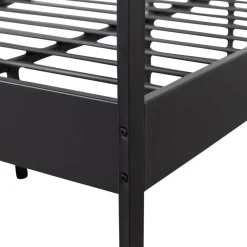 WOOOD Bed Mees Zwart - 120x200 cm